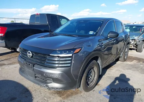 2025 Nissan Kicks S Intelligent Awd из США, поврежденный, VIN 3N8AP6BB9SL383772